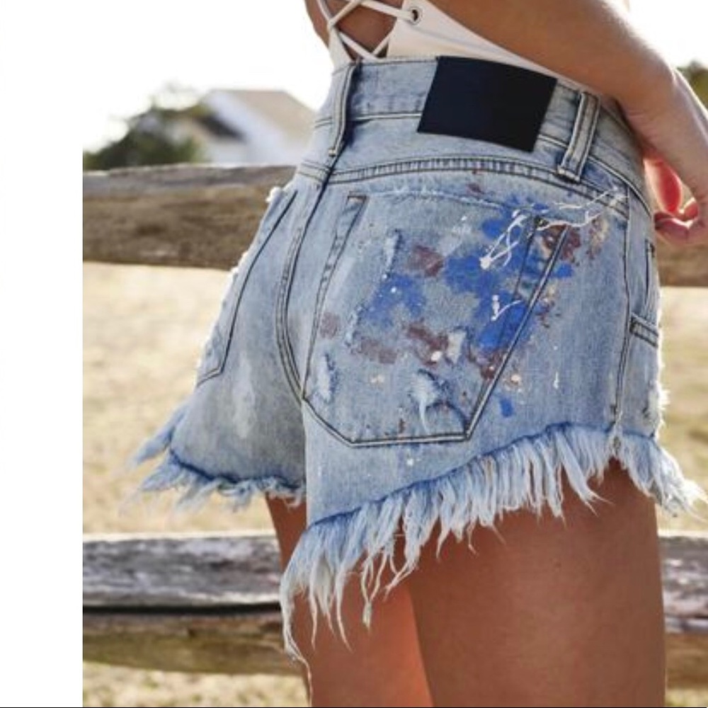 One Teaspoon Blue Bonitas size 27